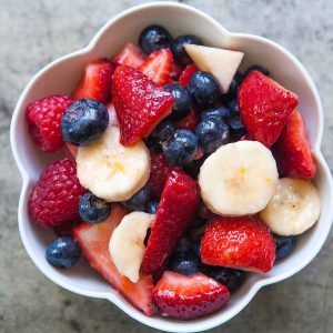 Banana, Strawberry or Blueberry